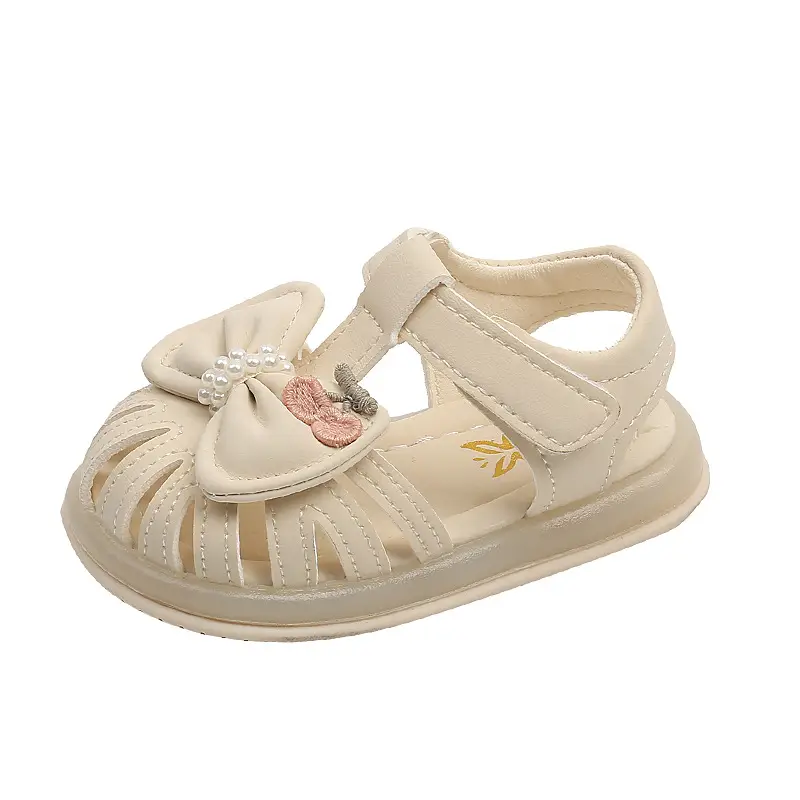 Baby Girl Bow Sandals Soft Sole Summer