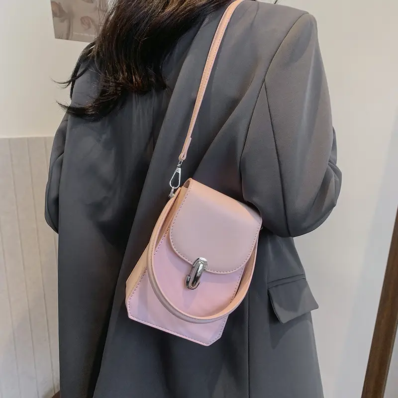 Silver Mini Crossbody Phone Bag for Women - Image 6