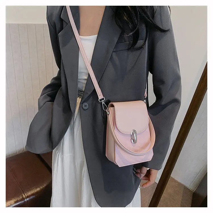 Silver Mini Crossbody Phone Bag for Women — feature 15