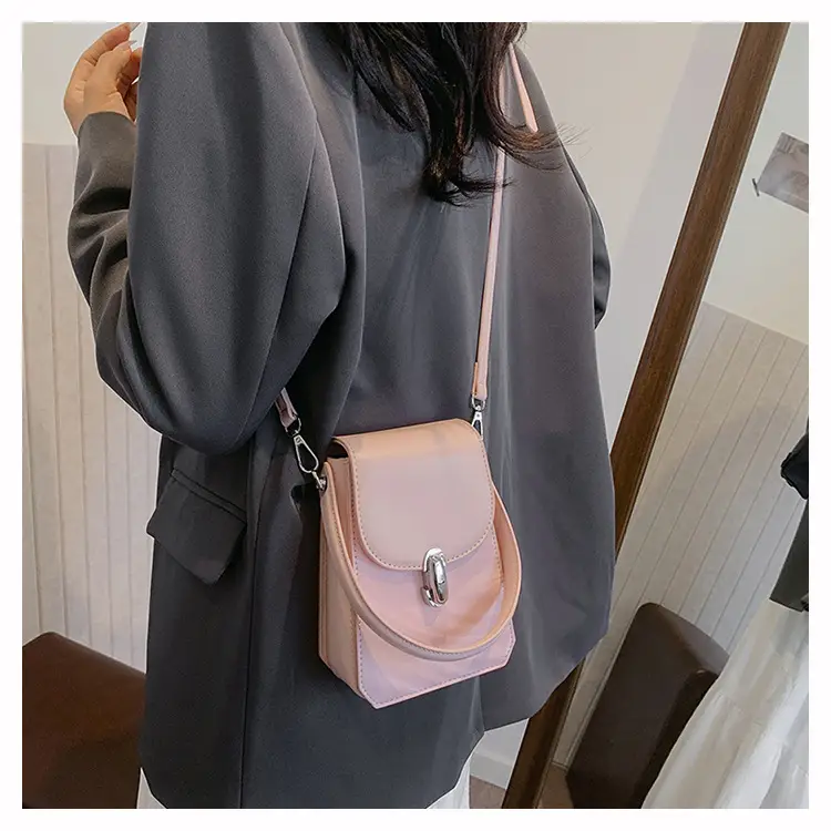 Silver Mini Crossbody Phone Bag for Women — feature 17