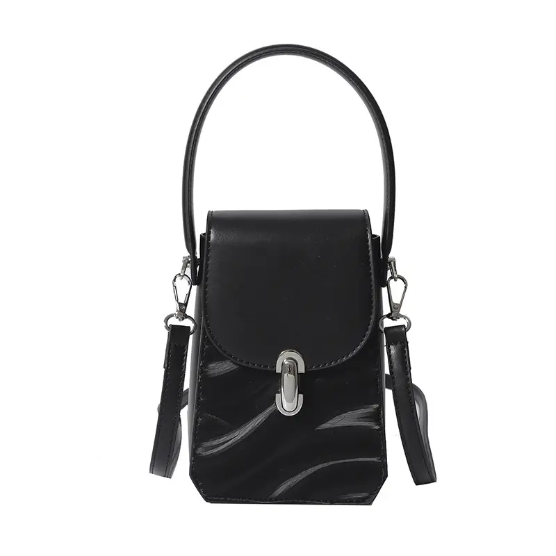 Silver Mini Crossbody Phone Bag for Women - Image 2