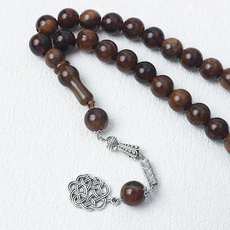 33pcs Tasbi Harris Rosary Prayer Bracelets 12cm