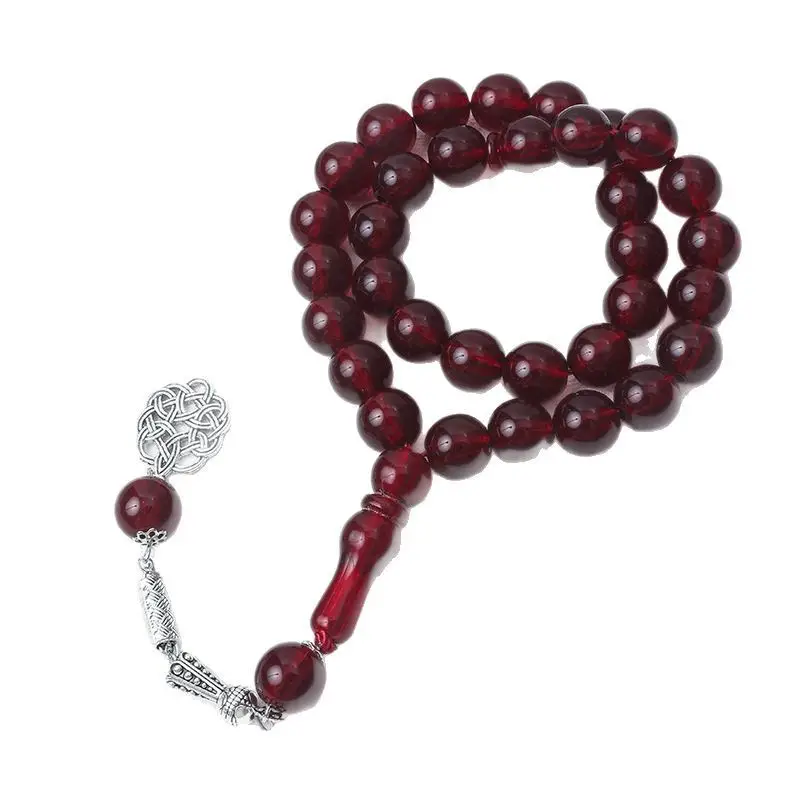 33pcs Tasbi Harris Rosary Prayer Bracelets 12cm