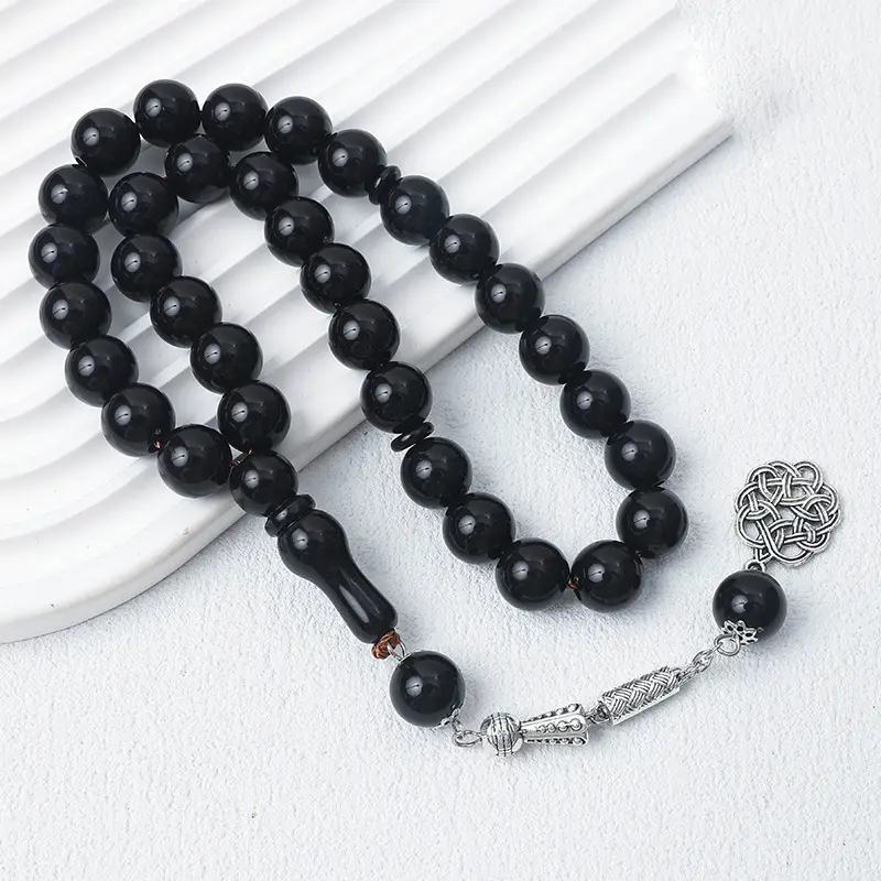 33pcs Tasbi Harris Rosary Prayer Bracelets 12cm