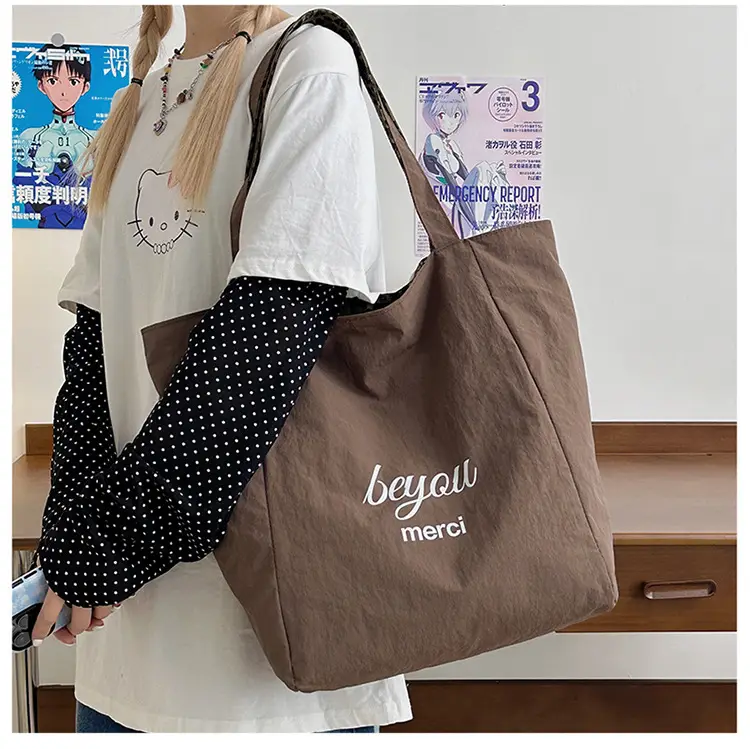 Yellow Leopard Print Double Tote Bag for Women — feature 9