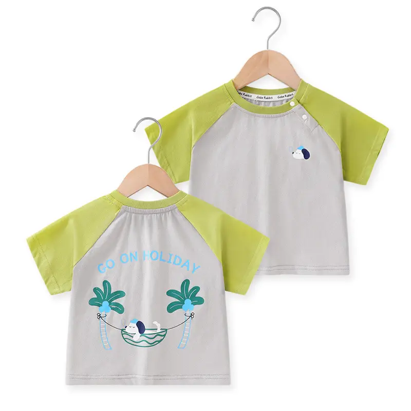 Baby T-Shirt Cartoon Print Summer Wear Boys Girls - Image 9