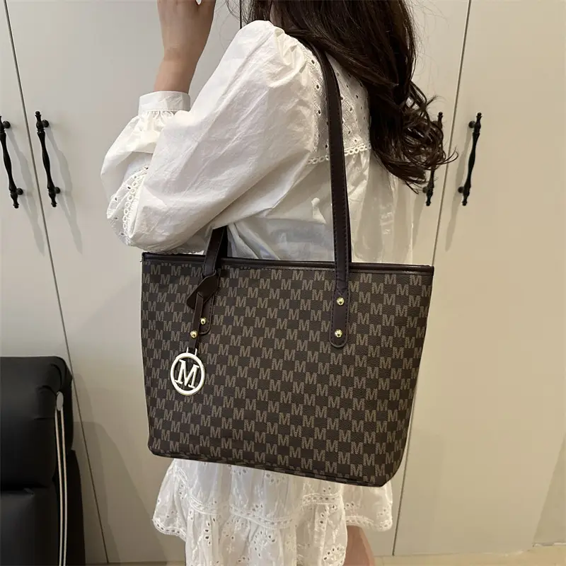Women's Printed Underarm Bag with M-Logo - Image 6