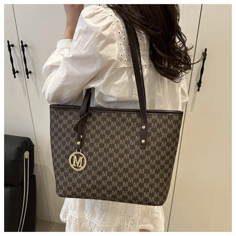 Women's Printed Underarm Bag with M-Logo — feature 18