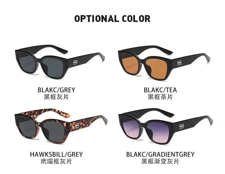 Retro Cat-Eye Sunglasses Black Brown Tinted 2025 — feature 3