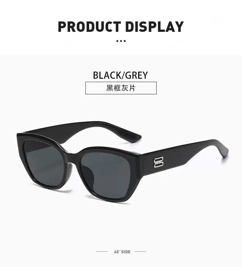 Retro Cat-Eye Sunglasses Black Brown Tinted 2025 — feature 4