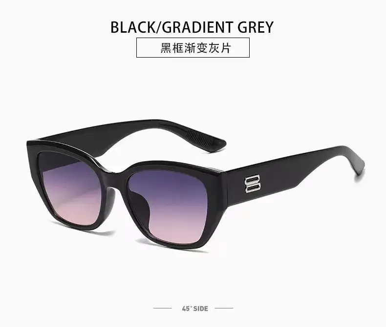 Retro Cat-Eye Sunglasses Black Brown Tinted 2025 — feature 7
