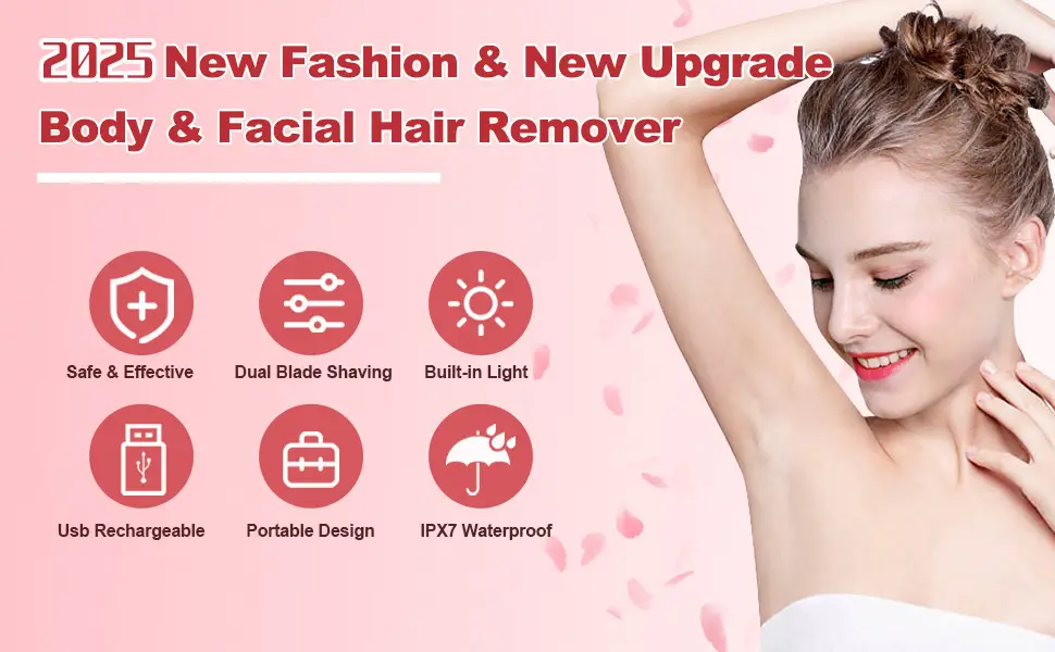 USB Rechargeable Private Hair Removal Device — feature 2