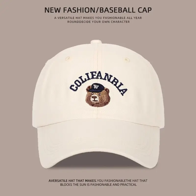 Guljefnia Baseball Cap Women Dark Gray Embroidered