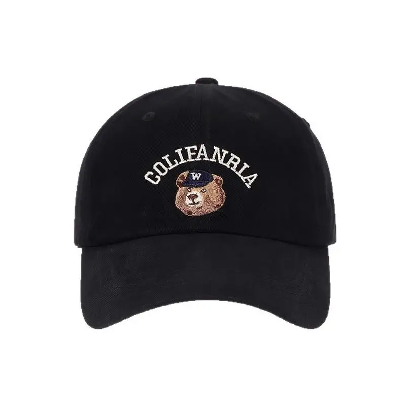 Guljefnia Baseball Cap Women Dark Gray Embroidered