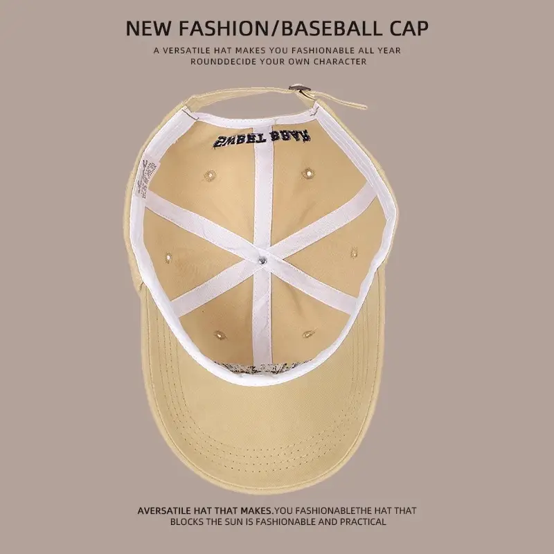 Guljefnia Baseball Cap Women Dark Gray Embroidered — feature 13