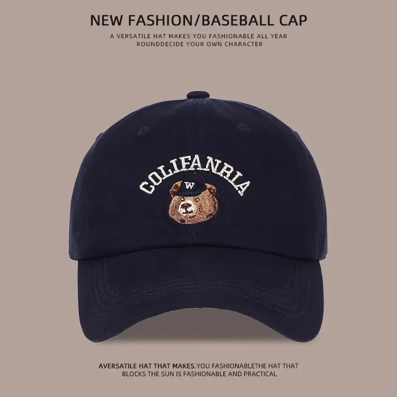 Guljefnia Baseball Cap Women Dark Gray Embroidered — feature 5