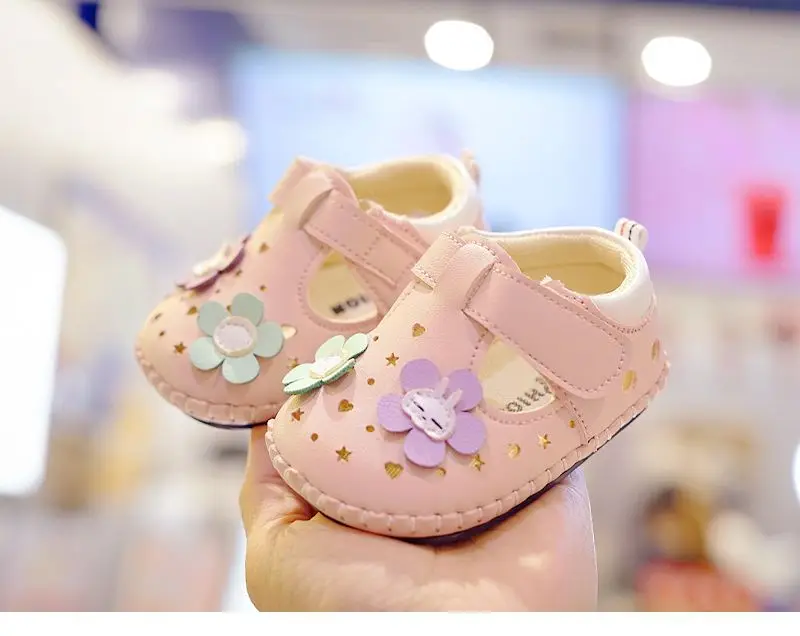 Baby Shoes Soft Sole Non-Slip Summer New Sandals 0-1 Year Old — feature 7