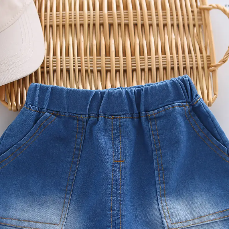 Boys 2Pc Striped Shorts T-Shirt Set Summer 2025 โ feature 10