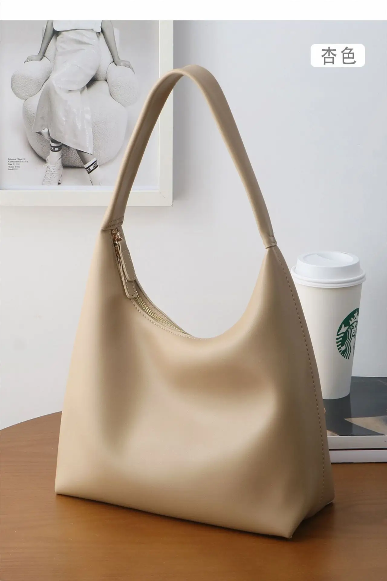 Korean Soft Leather Niche Bag Large Capacity — feature 7