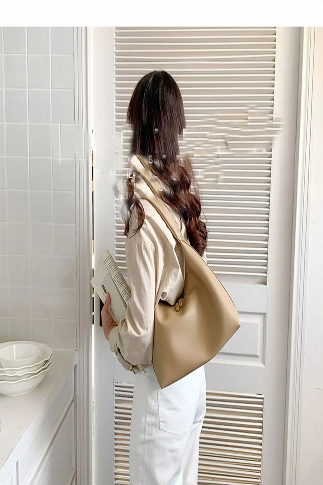 Korean Soft Leather Niche Bag Large Capacity — feature 8