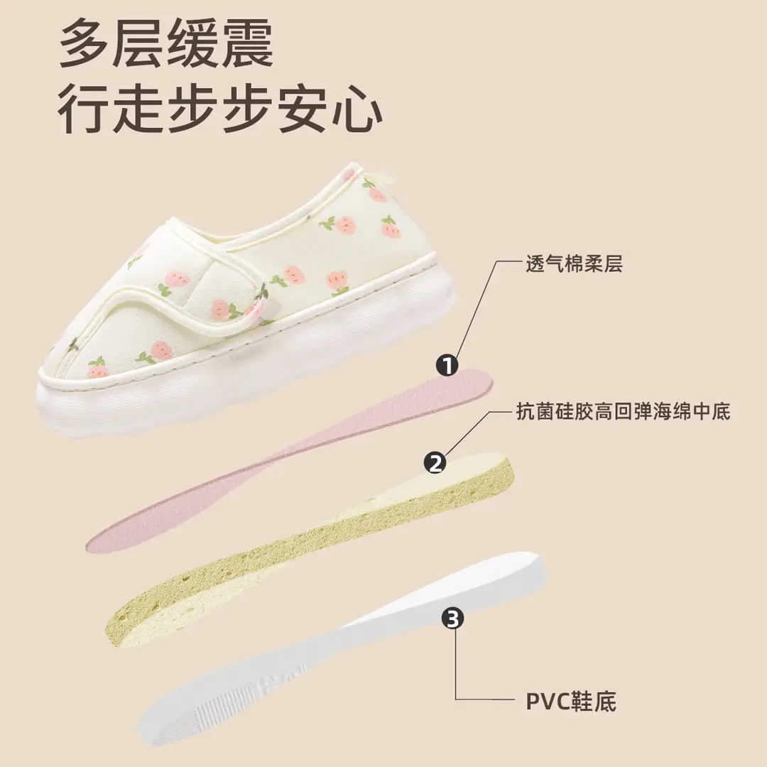 Jieliya Anti-bacterial Moon Shoes Women's Summer 2025 New Style Indoor Home Thick Sole Non-slip Outwear Heel Slippers for Women