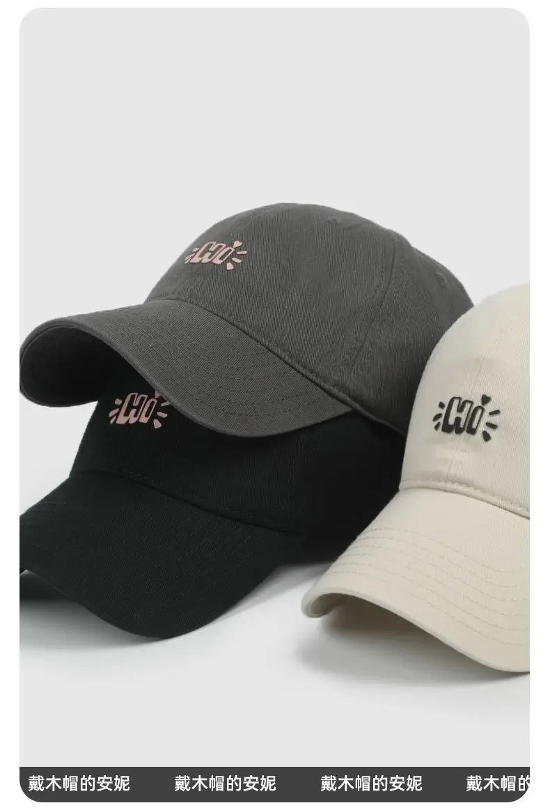 Black 2025 Women's Big Head Baseball Cap with E-RODS Embroidery — feature 19