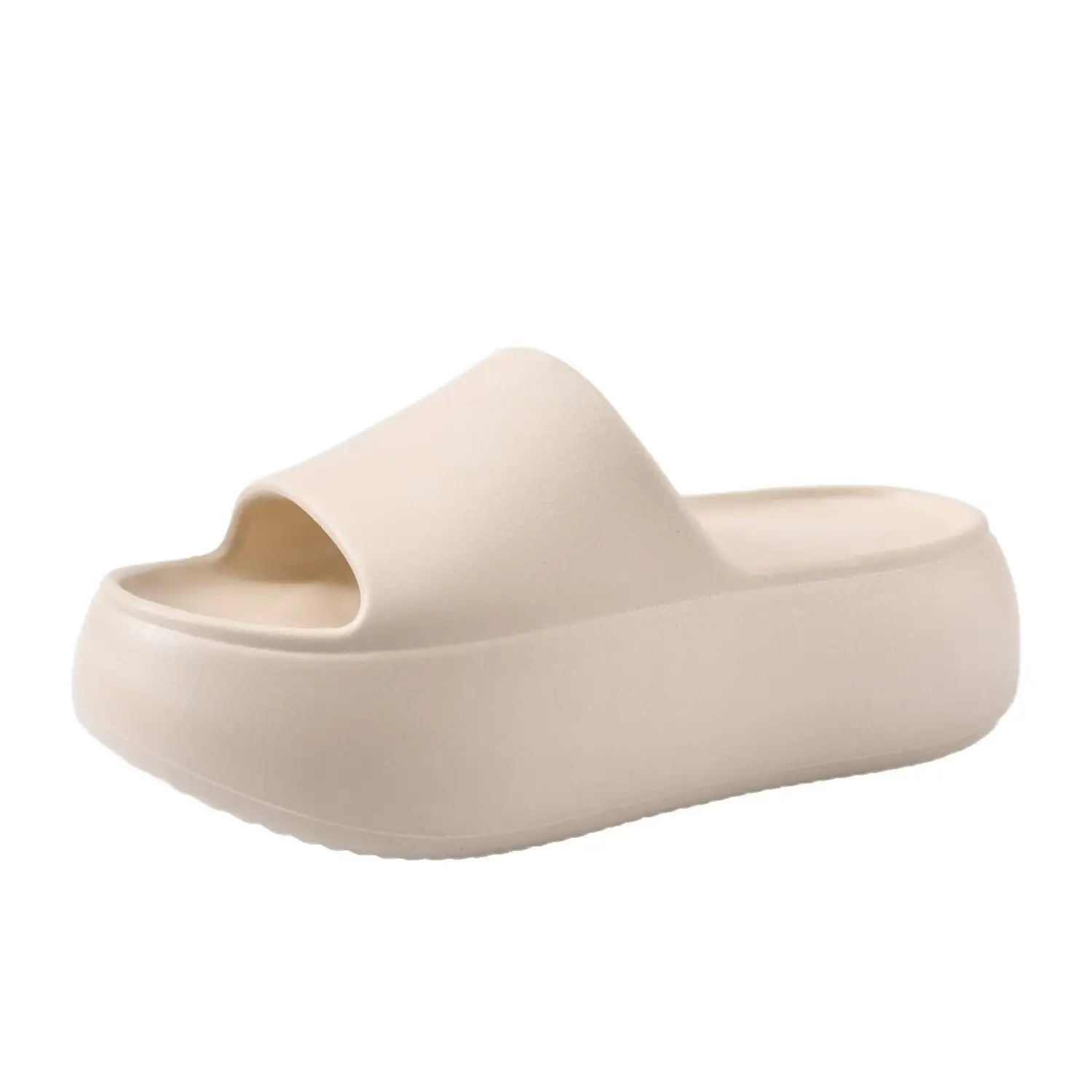 Women Black Thick Platform Slippers Summer - Image 9