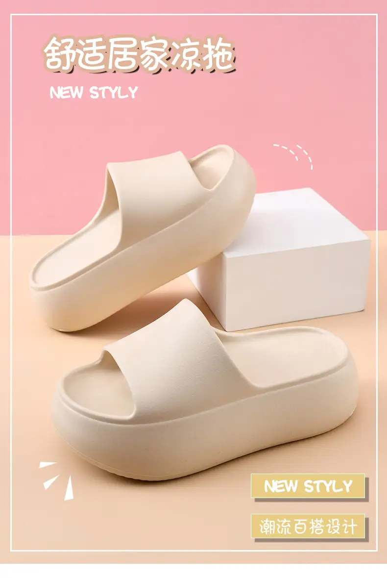 Women Black Thick Platform Slippers Summer β feature 8