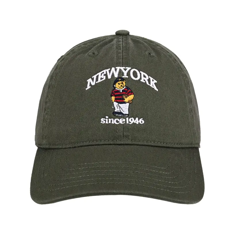 New York Cartoon Cap Black Duckbill Face-Slimming Sunshade - Image 12
