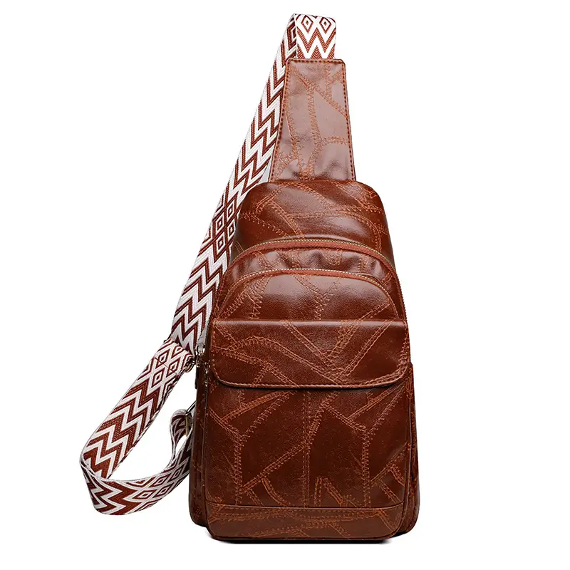 Black Quilted Crossbody Bag for Women - Image 3