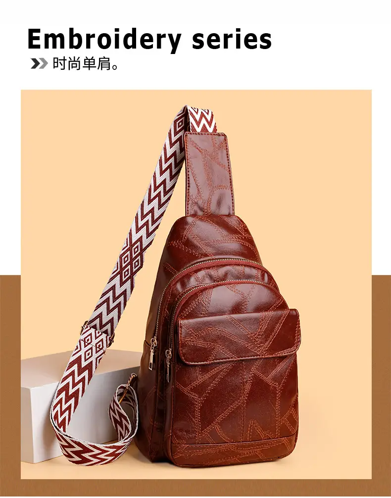 Black Quilted Crossbody Bag for Women — feature 1