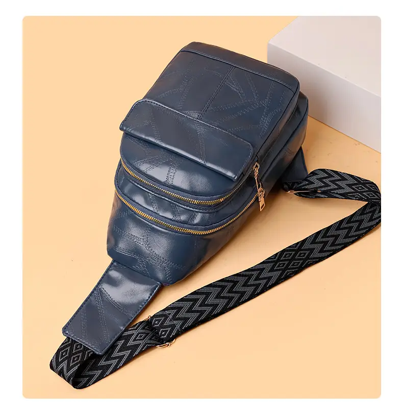 Black Quilted Crossbody Bag for Women — feature 15