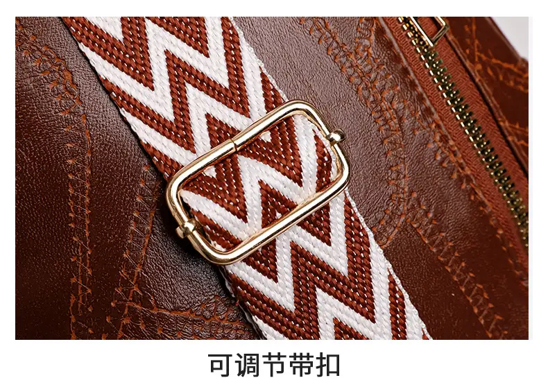 Black Quilted Crossbody Bag for Women — feature 36
