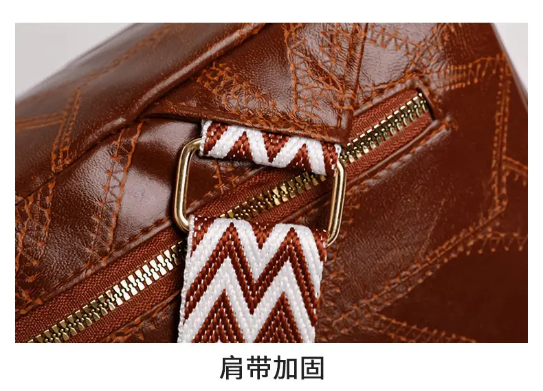 Black Quilted Crossbody Bag for Women — feature 37