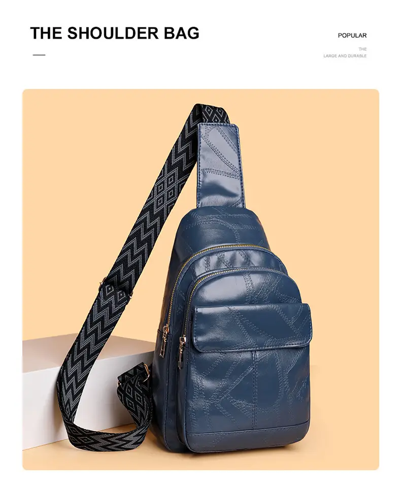 Black Quilted Crossbody Bag for Women — feature 9