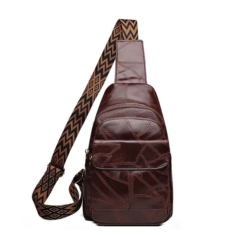 Black Quilted Crossbody Bag for Women - Image 4