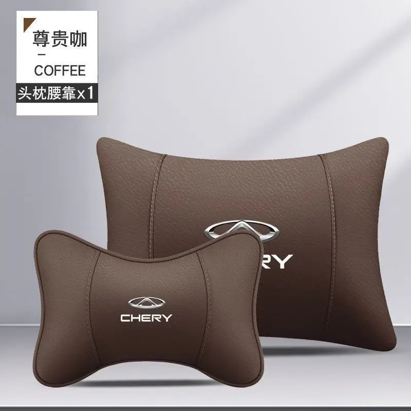 Suitable for Chery Tiggo 8Plus Tiggo 7 Arrizo 5 Tiggo 5X3 Car Headrest Neck Pillow Qq Car Interior