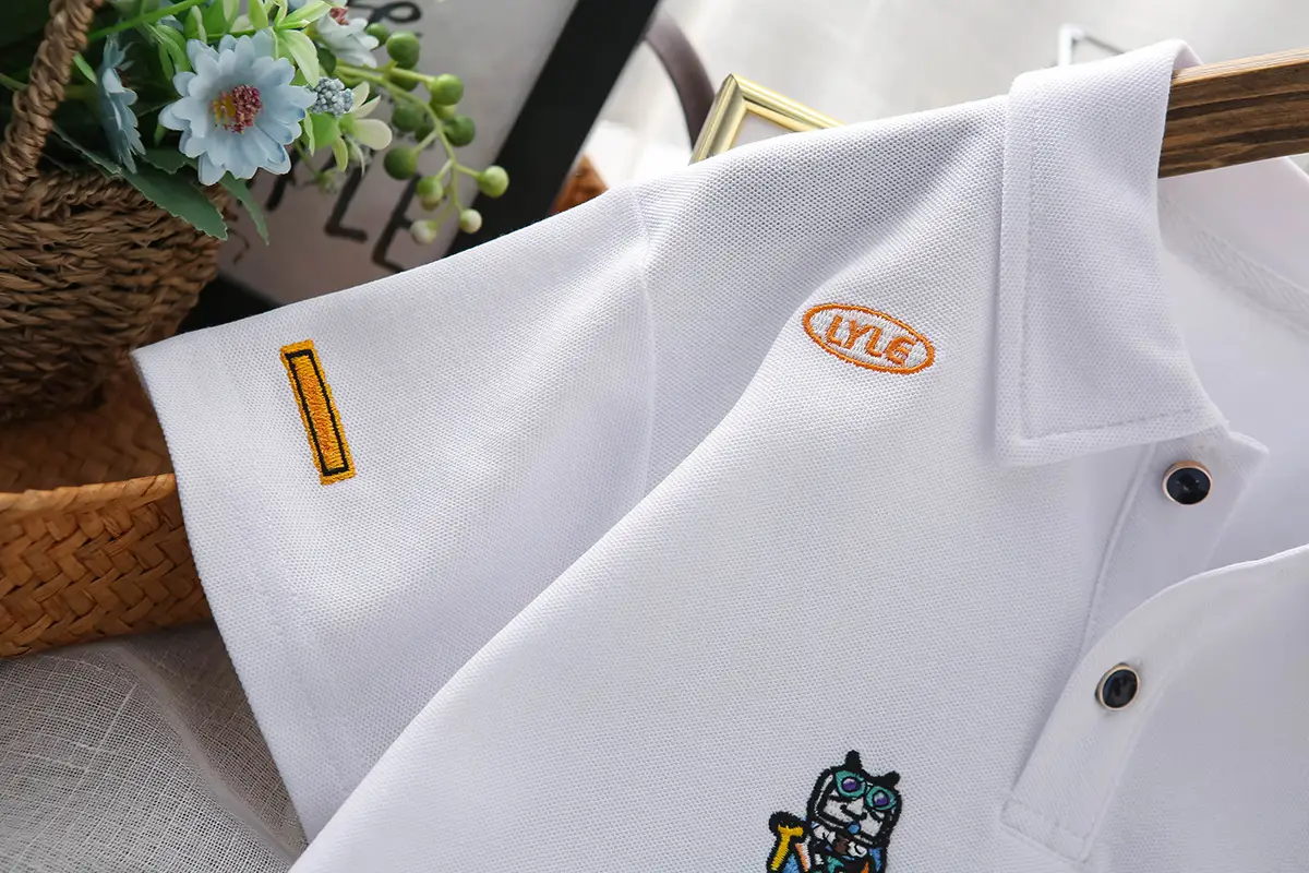 Boys White Short Sleeve Polo T-Shirt Summer 2025 — feature 7