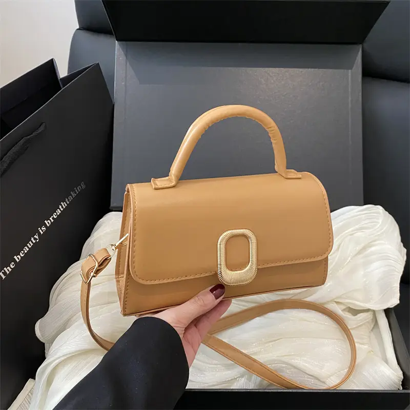2025 Trendy Women's Solid Color Shoulder Bags - Image 9