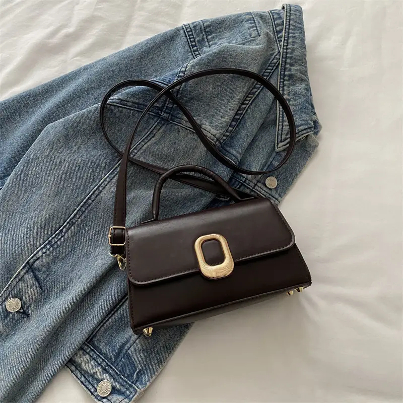 2025 Trendy Women's Solid Color Shoulder Bags - Image 5