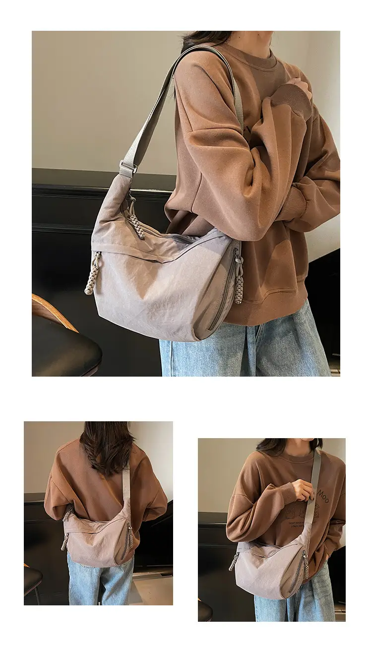 Orange Crossbody Bag for Women 2025 Lightweight Commuter Tote — feature 13