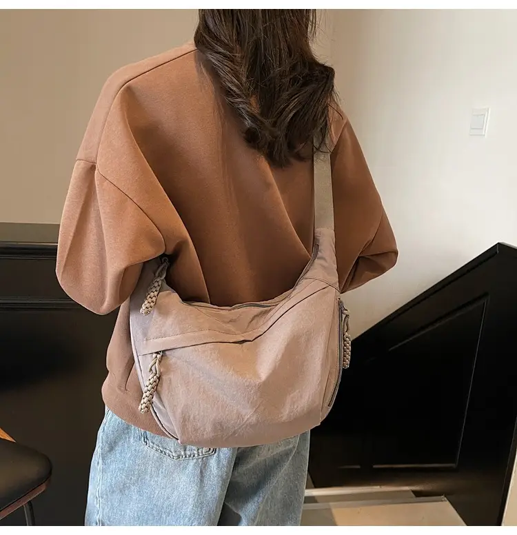 Orange Crossbody Bag for Women 2025 Lightweight Commuter Tote — feature 16