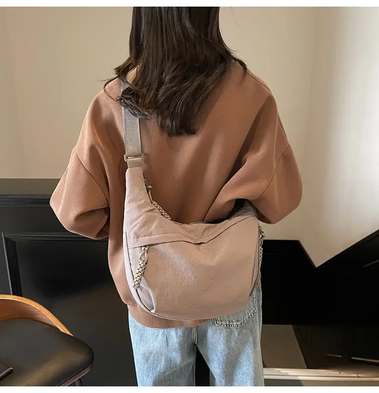 Orange Crossbody Bag for Women 2025 Lightweight Commuter Tote — feature 17