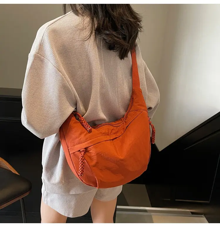 Orange Crossbody Bag for Women 2025 Lightweight Commuter Tote — feature 21