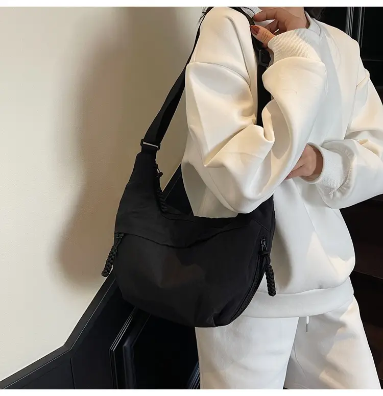 Orange Crossbody Bag for Women 2025 Lightweight Commuter Tote — feature 32