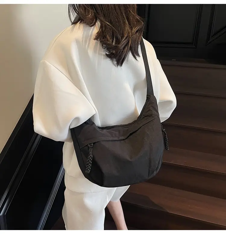 Orange Crossbody Bag for Women 2025 Lightweight Commuter Tote — feature 33