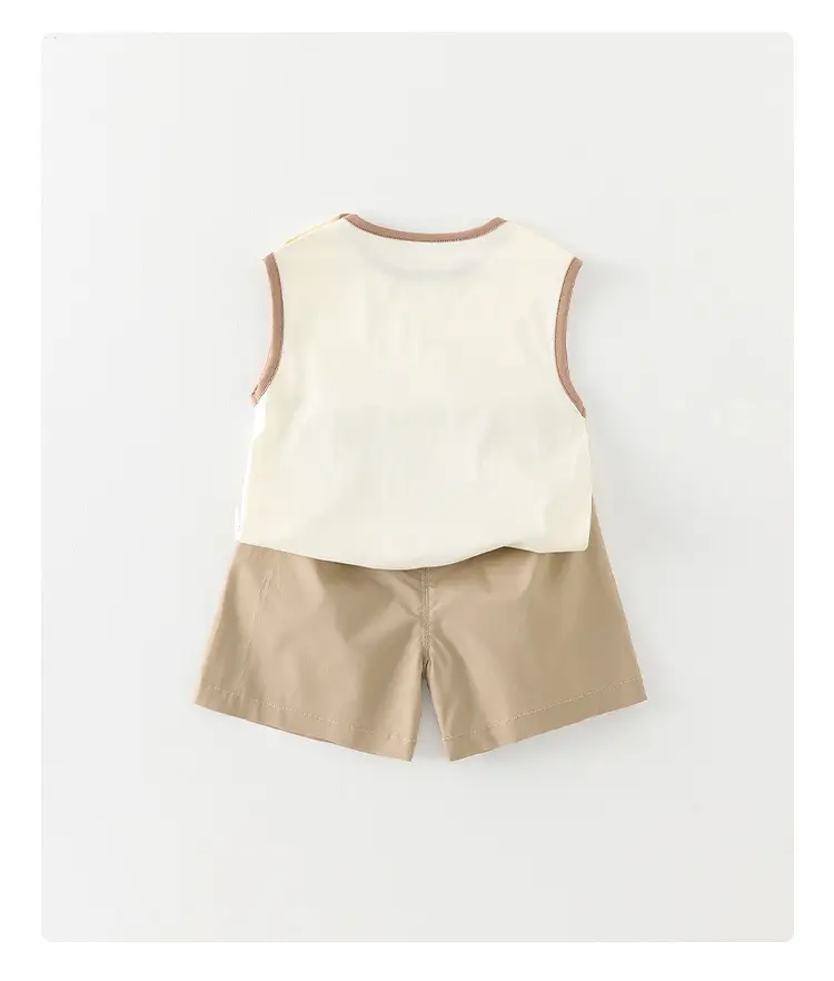 Boys T-Shirt Summer 2026 Cartoon Cotton Sleeveless Top — feature 10