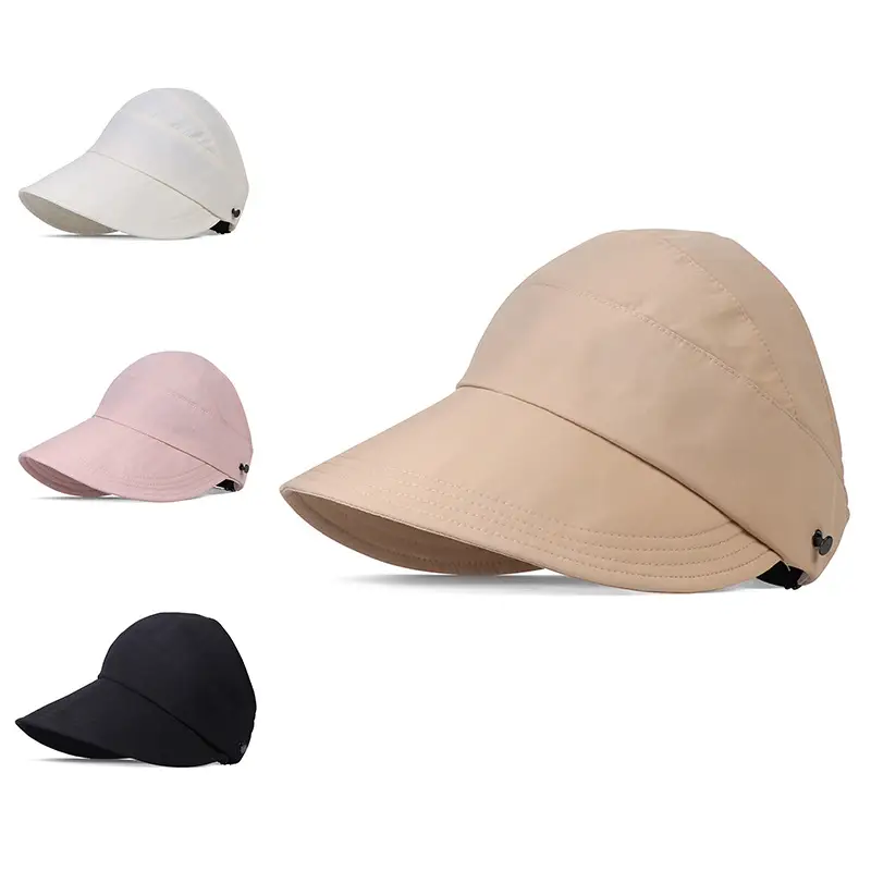 Women's High Horsetail Sunscreen Cap Net Red - Image 4