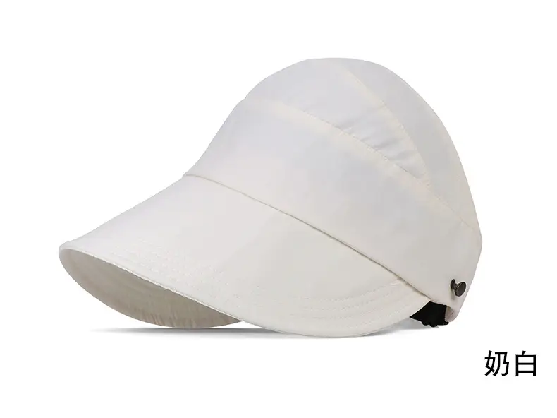 Women's High Horsetail Sunscreen Cap Net Red — feature 11