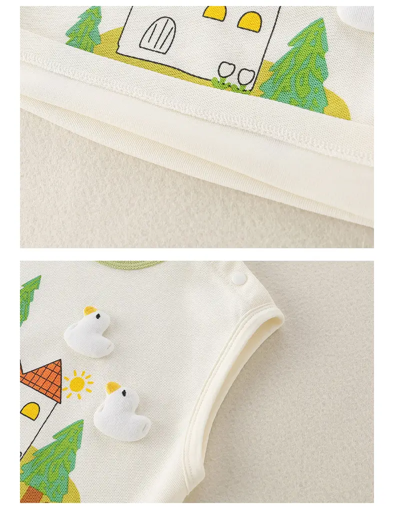 New Kidsren's Pure Cotton Bear Print Suit for Boys — feature 34